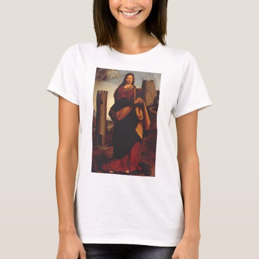 T-shirt Saint Barbara par Giovanni Antonio Boltraffic io (Devant)