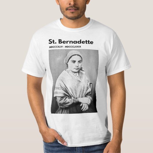 T-SHIRT SAINT BERNADETTE (Devant)
