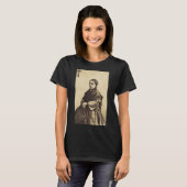 T-shirt Saint Bernadette Soubirous Fine Art (Devant entier)