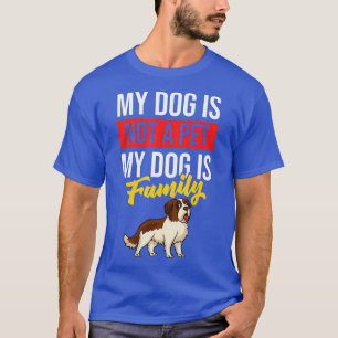 T-shirt Saint Bernard Chien Chien Chien Chien Chiens Propr