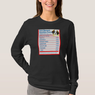 T-shirt Saint Bernard Chien Propriétaire de la race Funny 