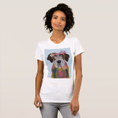 T-shirt Saint Bernard Hippie (Devant entier)