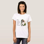 T-shirt Saint Bernard Lovers (Devant entier)