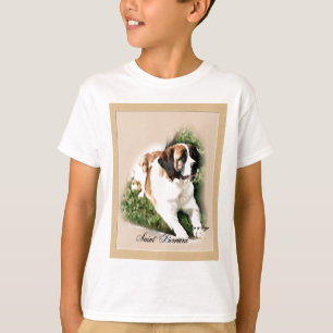 T-shirt Saint Bernard Lovers Cadeaux
