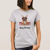 T-shirt Saint Bernard Reindeer (Devant)