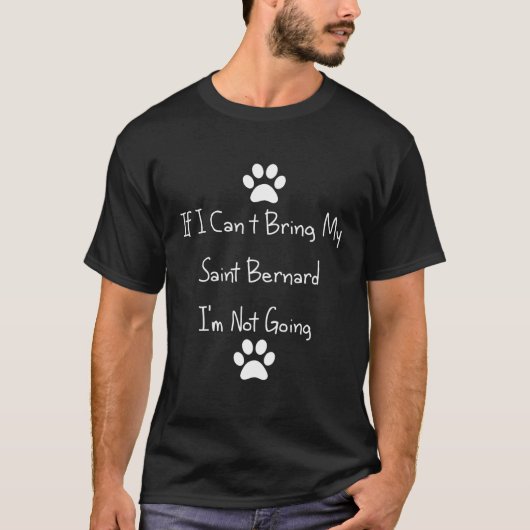 T-shirt Saint Bernard St Bernard (Devant)