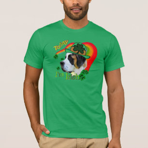 T-shirt Saint Bernard St patrick