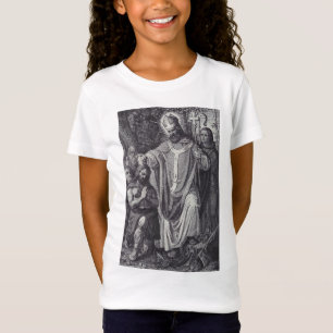 T-Shirt Saint Boniface Anglais Moine bénédictin