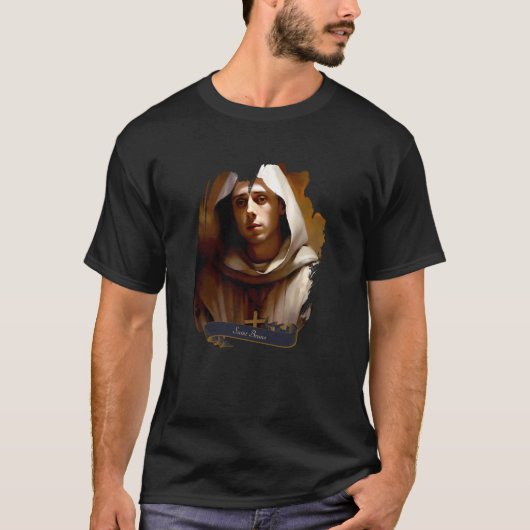 T-shirt Saint Bruno Chartreux Conception catholique chréti (Devant)