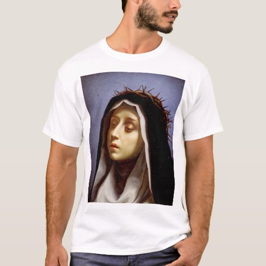 T-shirt Saint-Catherine de Sienne (Devant)