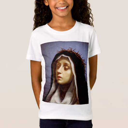 T-Shirt Saint-Catherine de Sienne (Devant)