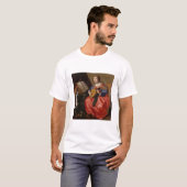 T-shirt Saint Cecilia (huile sur la toile) (Devant entier)