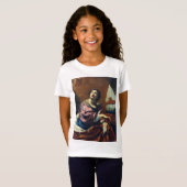 T-Shirt Saint Cecilia par Simon Vouet (Devant entier)