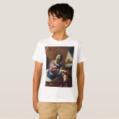 T-shirt Saint Cecilia par Simon Vouet (Devant entier)