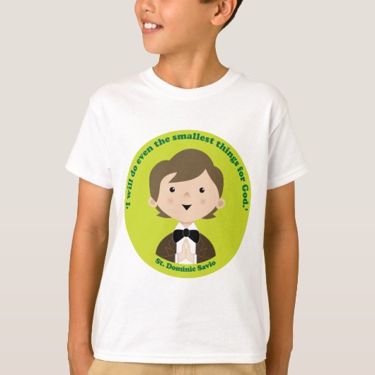 T-shirt Saint Dominic Savio (Devant)