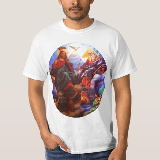 T-shirt Saint-Esprit de fils de père de Jésus-Christ de