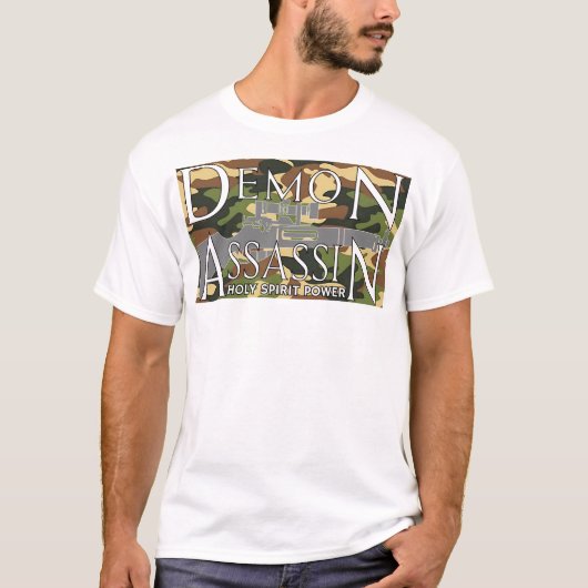 T-shirt Saint-Esprit Puissance-Démon Assassin (Devant)