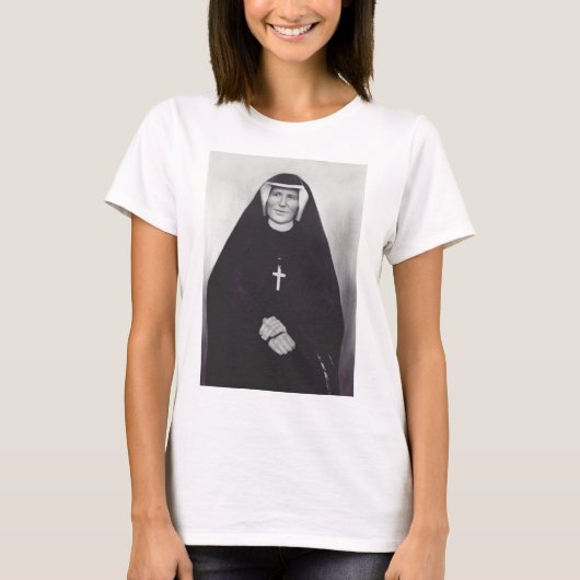 T-shirt Saint Faustina Kowalska (Devant)