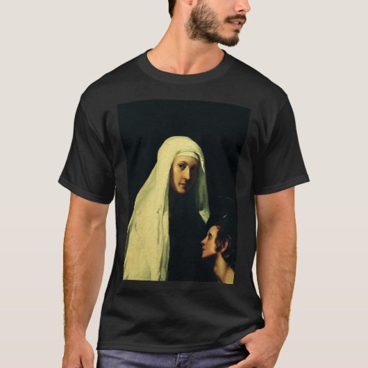 T-shirt Saint-Frances de Rome par Giovanni Antonio Galli (Devant)