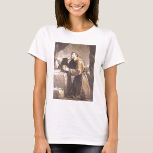 T-shirt Saint François d'Assise à la prière