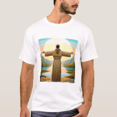 T-shirt Saint François d'Assise en tant que Tau franciscai (Devant)