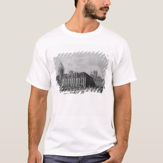 T-shirt Saint-Genevieve d'abbaye, Paris (Devant)