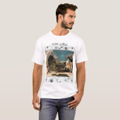 T-shirt Saint George, Dragon et Princesse (Devant entier)