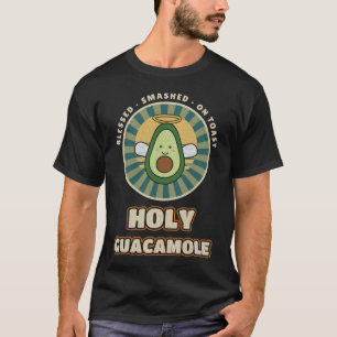T-shirt Saint Guacamole Avocat Ange Pun