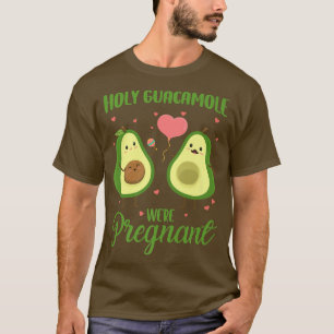 T-shirt Saint Guacamole Étaient Grossesse Grossesse Avocad