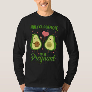 T-shirt Saint Guacamole Étaient Grossesse Grossesse Avocad