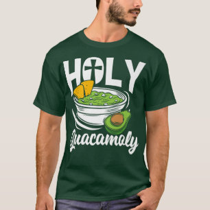 T-shirt Saint Guacamoly Funny Guacamole Avocado Vegan Food