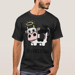 T-shirt Saint Holey Vache Cute Animal Pun 1