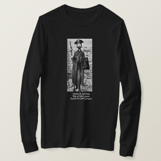 T-Shirt Saint James Way  (Design devant)