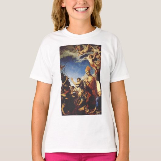T-shirt Saint Janvier, évêque de Bénévent - Beaux-arts (Devant)