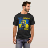 T-shirt Saint Javelin Slava Gloire Ukraini À L'Ukraine Cél (Devant entier)