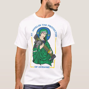 T-shirt Saint Javelin The Protector of Ukraine - St. Javel