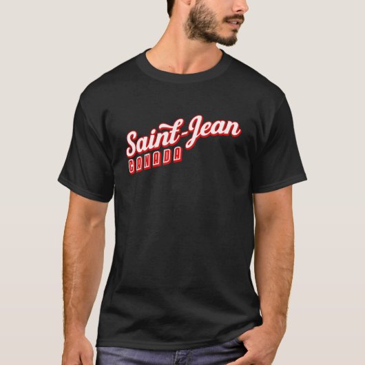 T-shirt Saint Jean Canada (Devant)