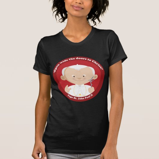 T-shirt Saint Jean-Paul II (Devant)
