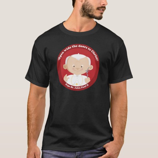 T-shirt Saint Jean-Paul II (Devant)