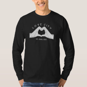 T-shirt Saint John Usvi Love City Souvenir