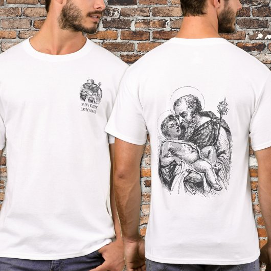 T-shirt Saint Joseph a mon dos Jésus