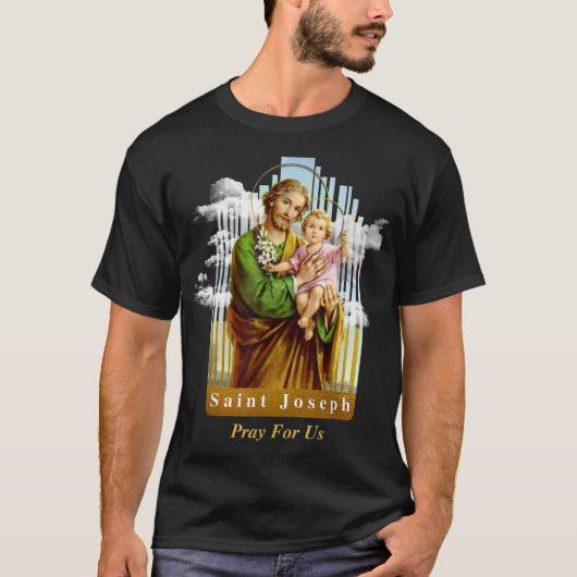 T-shirt Saint-Joseph Catholic Church Saint-Joseph With Inf (Devant)