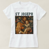 Saint-Joseph et Jésus-Bébé catholique traditionnel