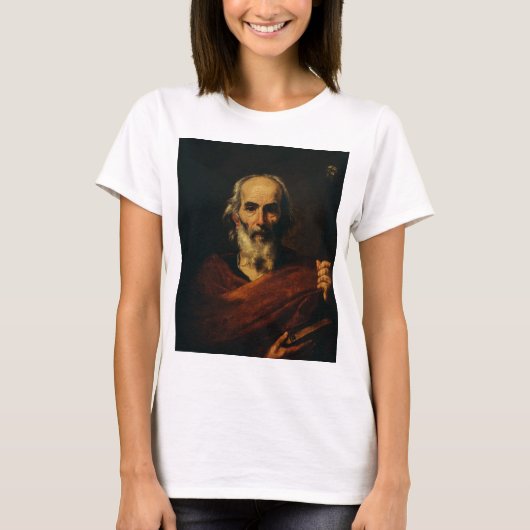 T-shirt Saint Joseph par Jusepe de Ribera (Devant)