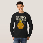 T-shirt Saint Joseph's Day Sfinci Princess Cute Sicilian D (Devant entier)