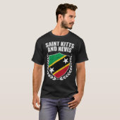 T-shirt Saint-Kitts-Et-Nevis (Devant entier)