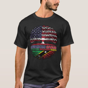 T-shirt Saint Kitts Nevis Kittitian Nevisian Amérique USA