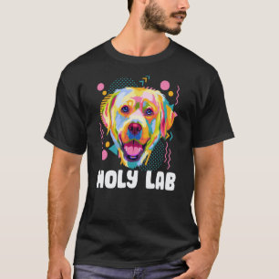 T-shirt Saint Lab Labrador Retriever Humour Chien Race Ani
