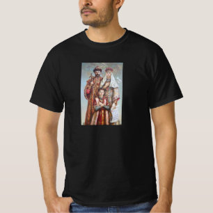 T-shirt Saint-Martyrs royaux Nicolas II Saints orthodoxes
