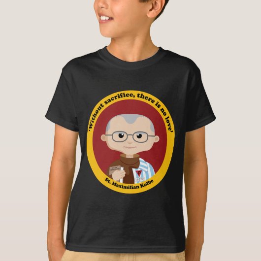 T-shirt Saint Maximilian Kolbe (Devant)